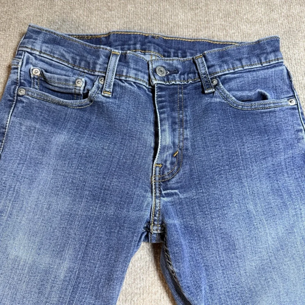 Levis 511 Slim Fit Jeans Mens 30x30 Blue Denim Medium Wash 04511-1907 READ